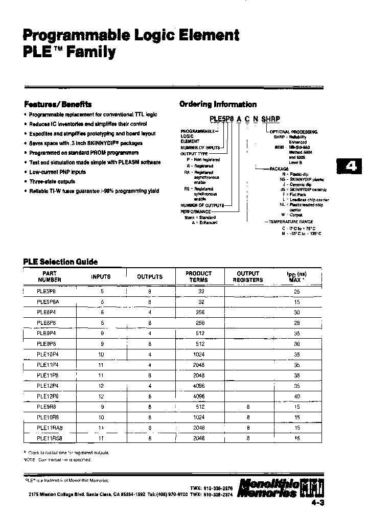 PLE11P8CNS_3862206.PDF Datasheet