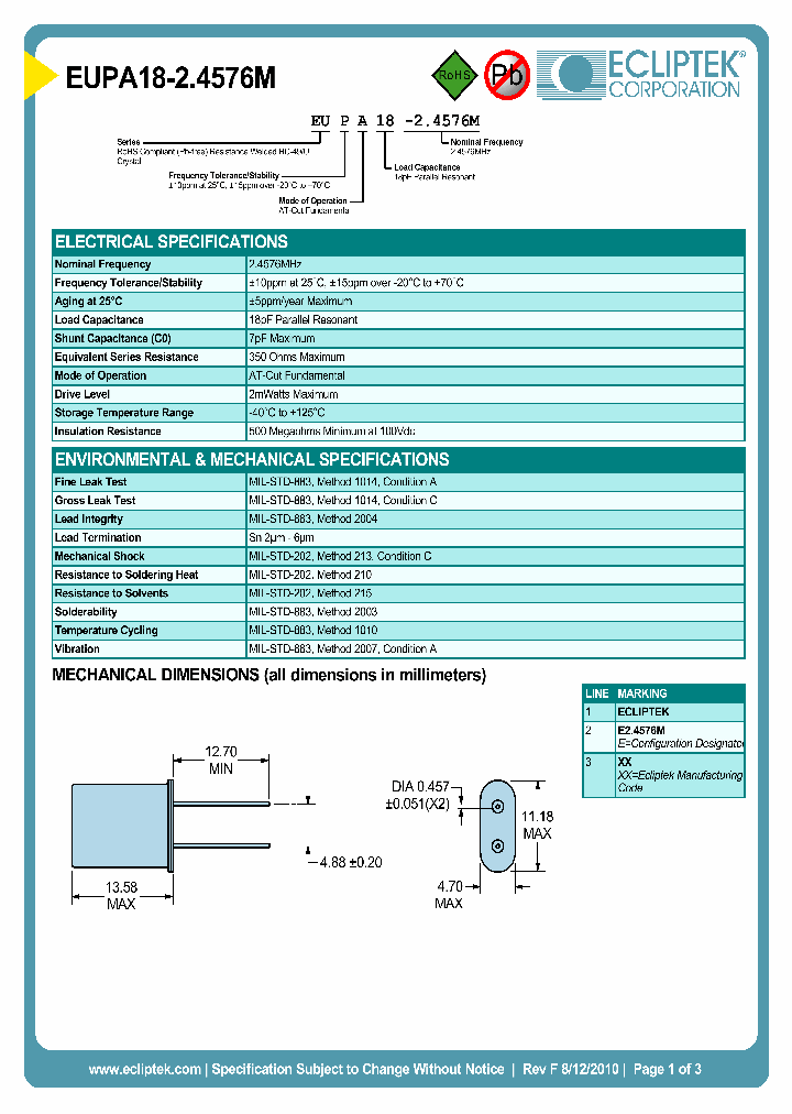 EUPA18-24576M_3862072.PDF Datasheet