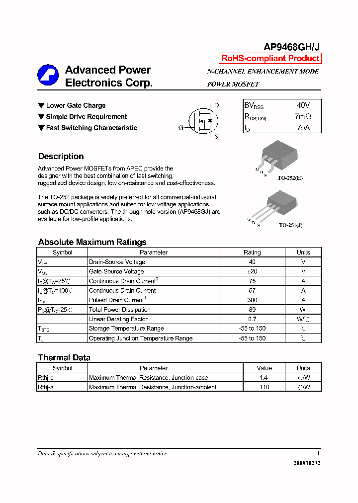 AP9468GH_3861539.PDF Datasheet