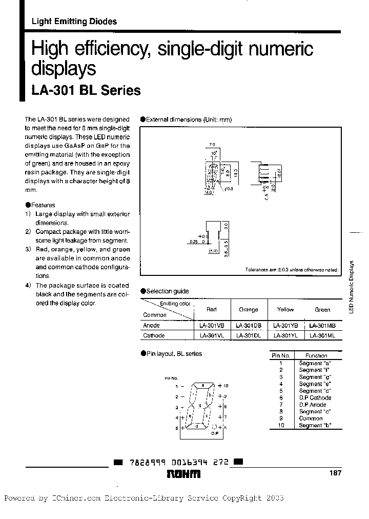 LA301VL_3865604.PDF Datasheet