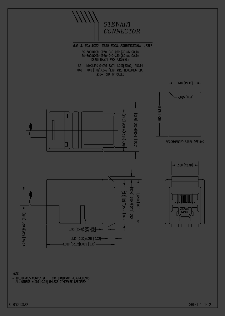 SS-8008S10SB-SP50-040-250_3870855.PDF Datasheet