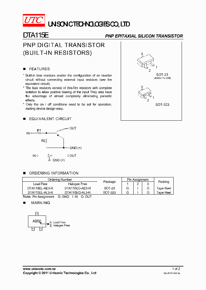 DTA115EL-AE3-R_4114008.PDF Datasheet