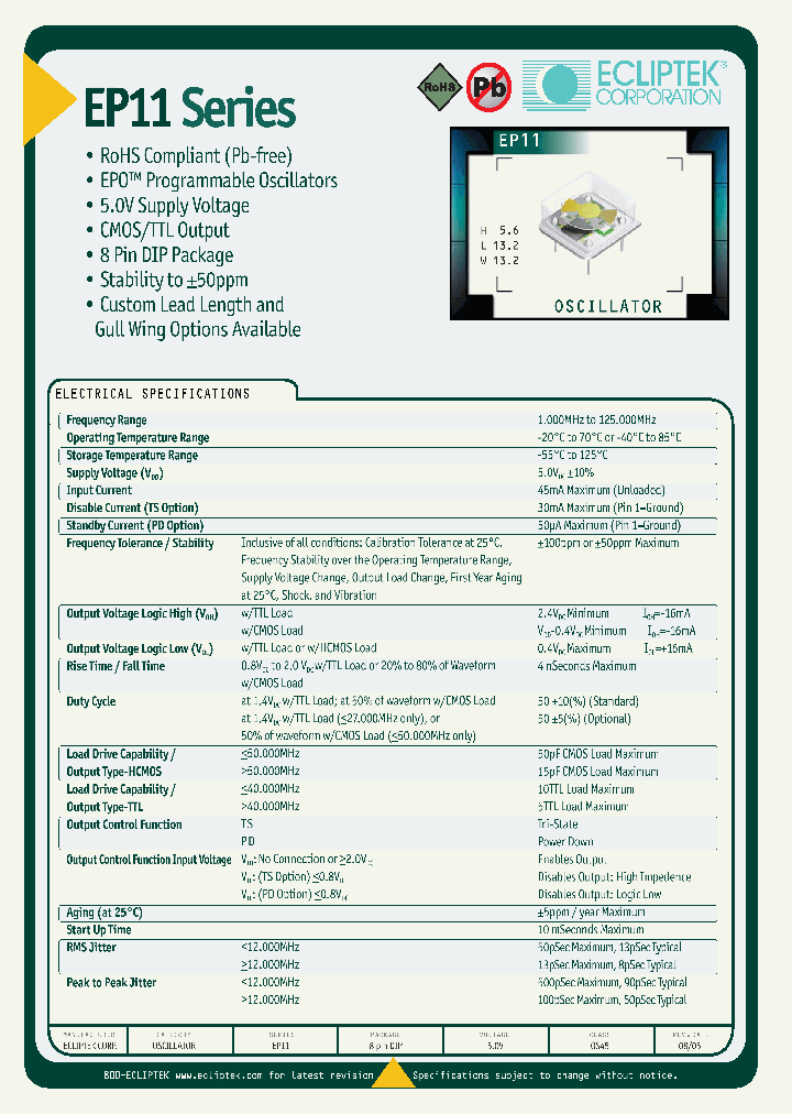 EP1100HSTPDL-1000M_3873221.PDF Datasheet