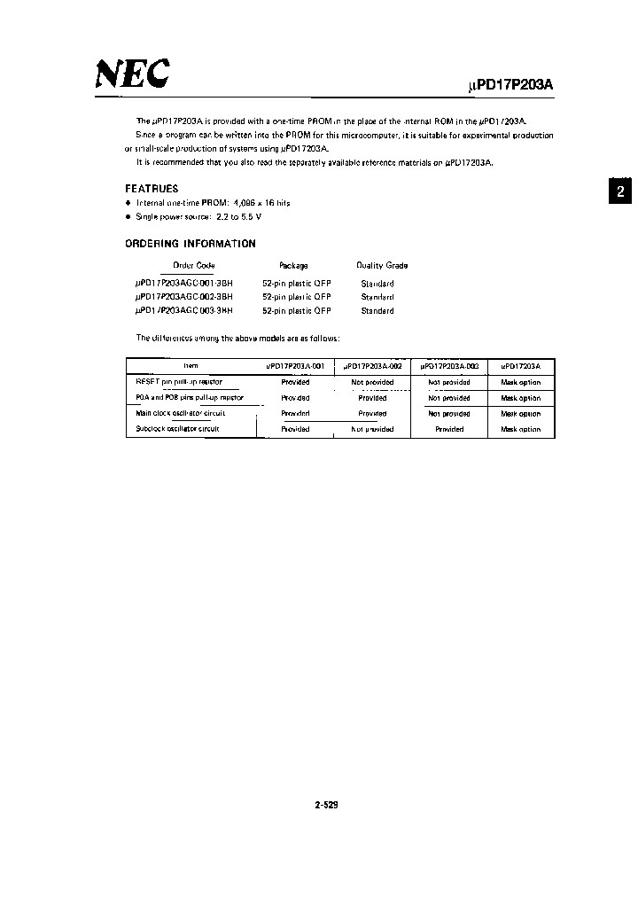 UPD17P203AGC-003-3BH_3873333.PDF Datasheet