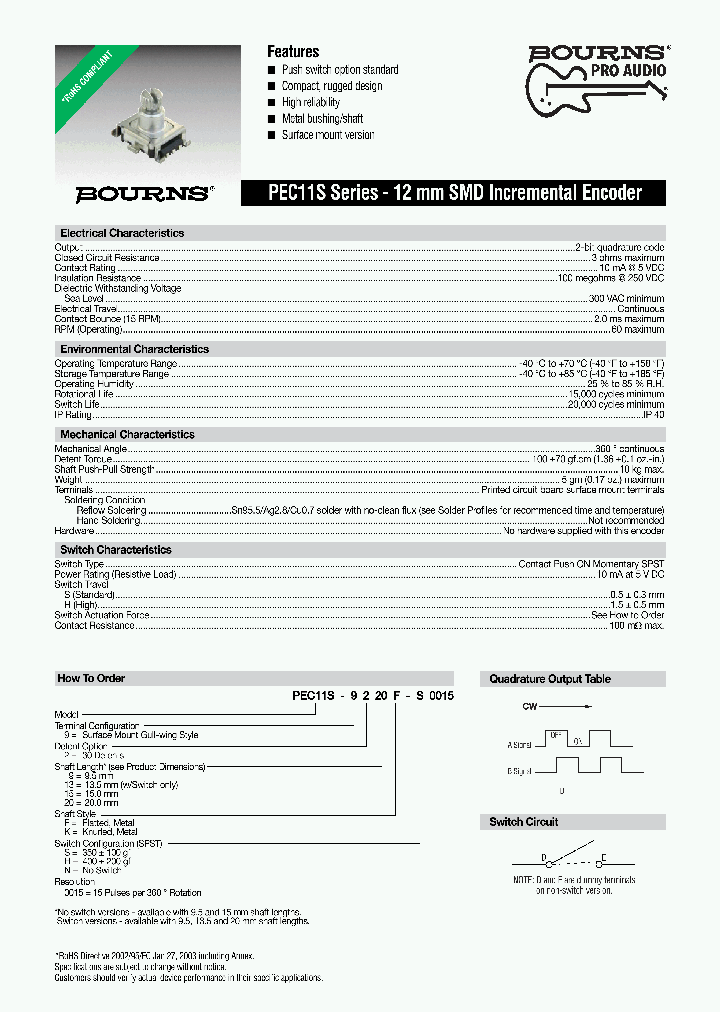 PEC11S-929F-H0015_3877908.PDF Datasheet