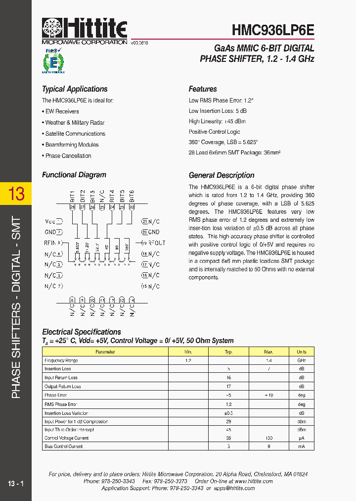 HMC936LP6E_3884202.PDF Datasheet