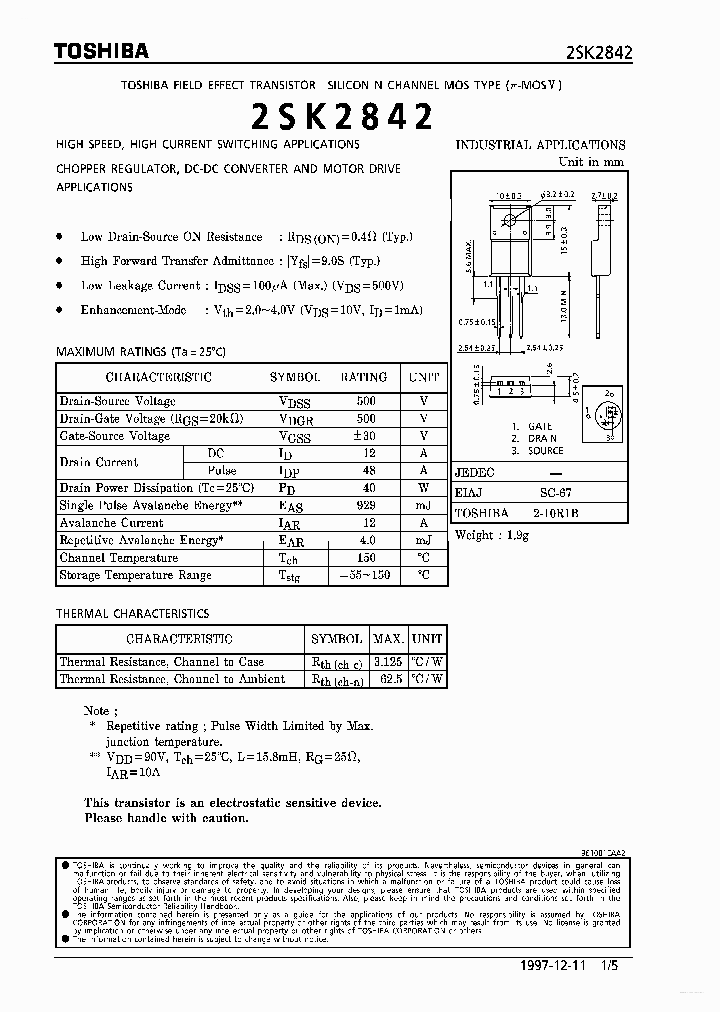 K2842_4124879.PDF Datasheet