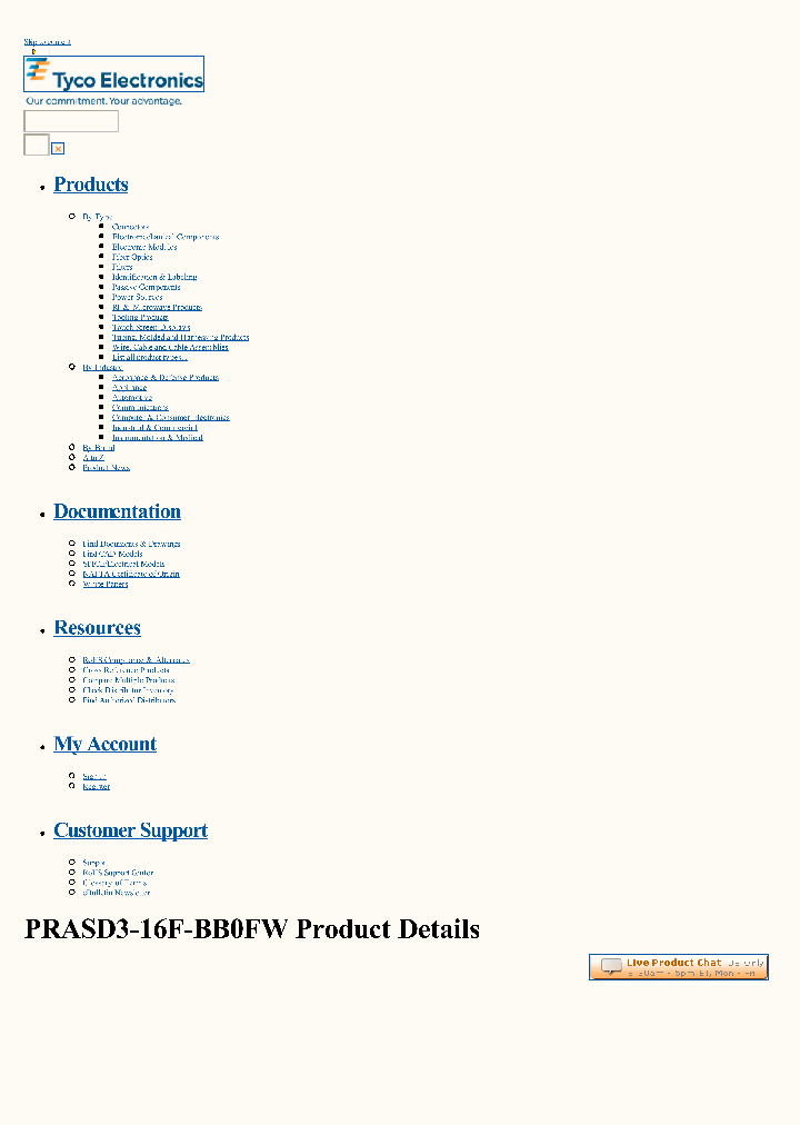 PRASD3-16F-BB0FW_3891005.PDF Datasheet