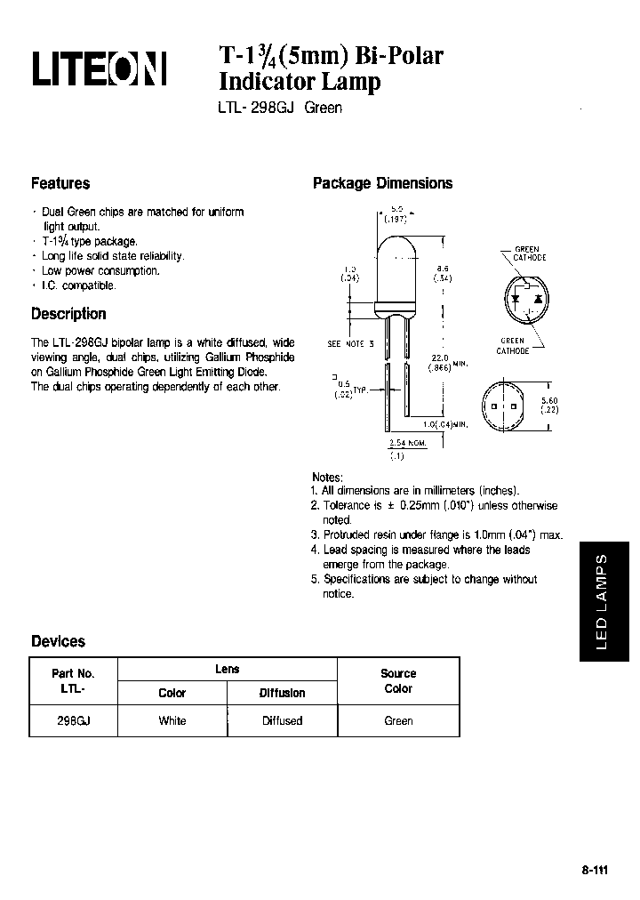 LTL-298GJ-041_3898967.PDF Datasheet