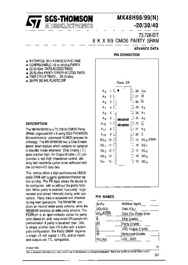 MK48H99N-40_3901891.PDF Datasheet