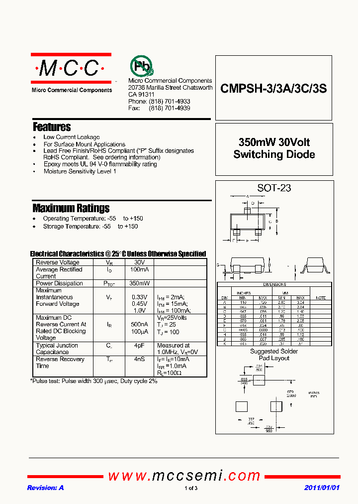 CMPSH-3A-TP_3894483.PDF Datasheet