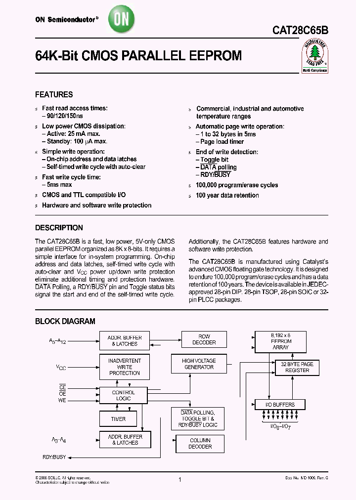 CAT28C65BH13I-12T_3902750.PDF Datasheet