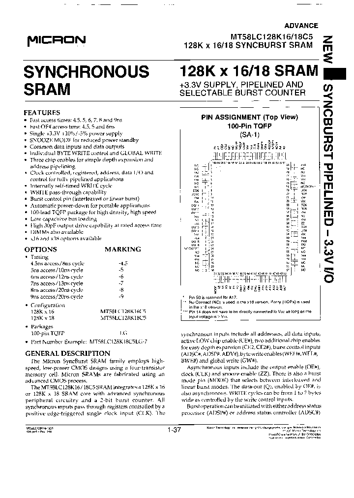 MT58LC128K16C5LG-6TR_3903117.PDF Datasheet