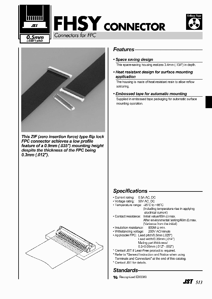 28FHSY-RSM1-GAN-TB_3899916.PDF Datasheet