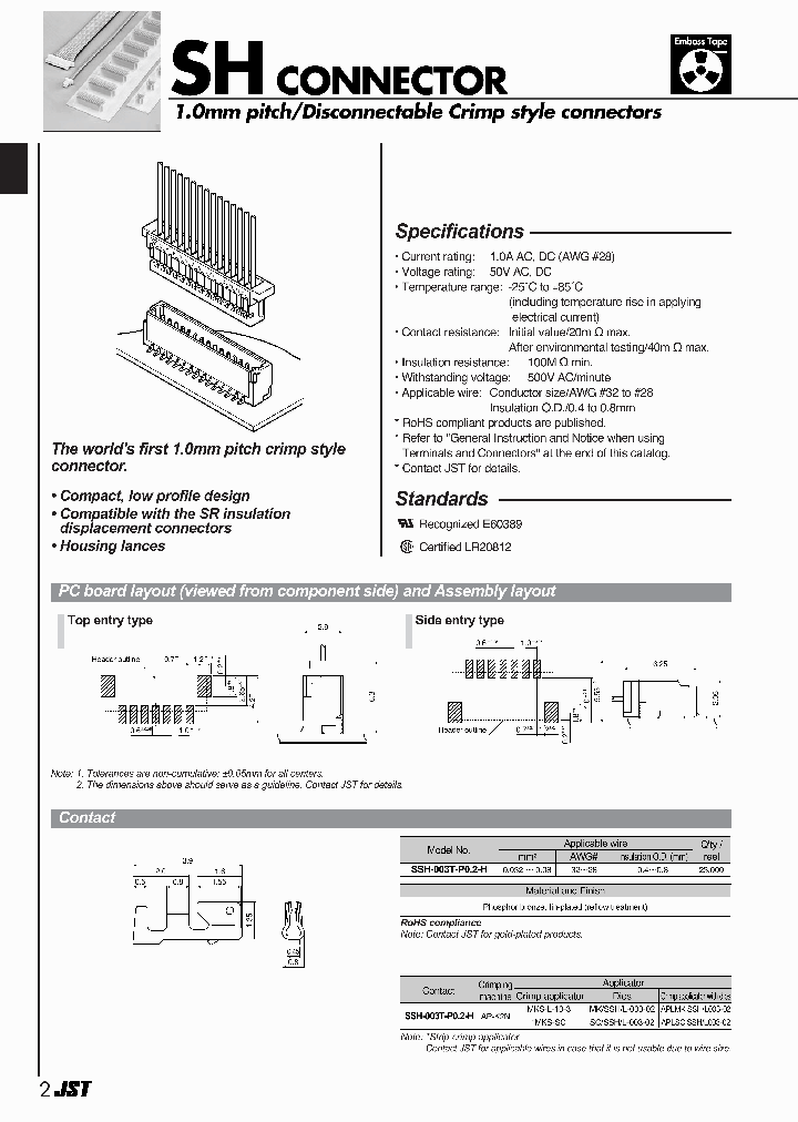 SHR-08V-S_3916301.PDF Datasheet