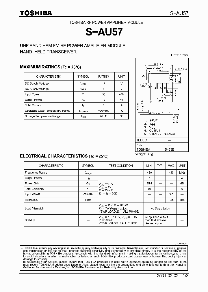 S-AU57_4153884.PDF Datasheet