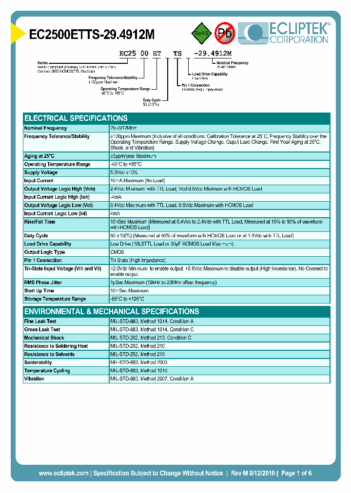 EC2500ETTS-294912M_3938321.PDF Datasheet