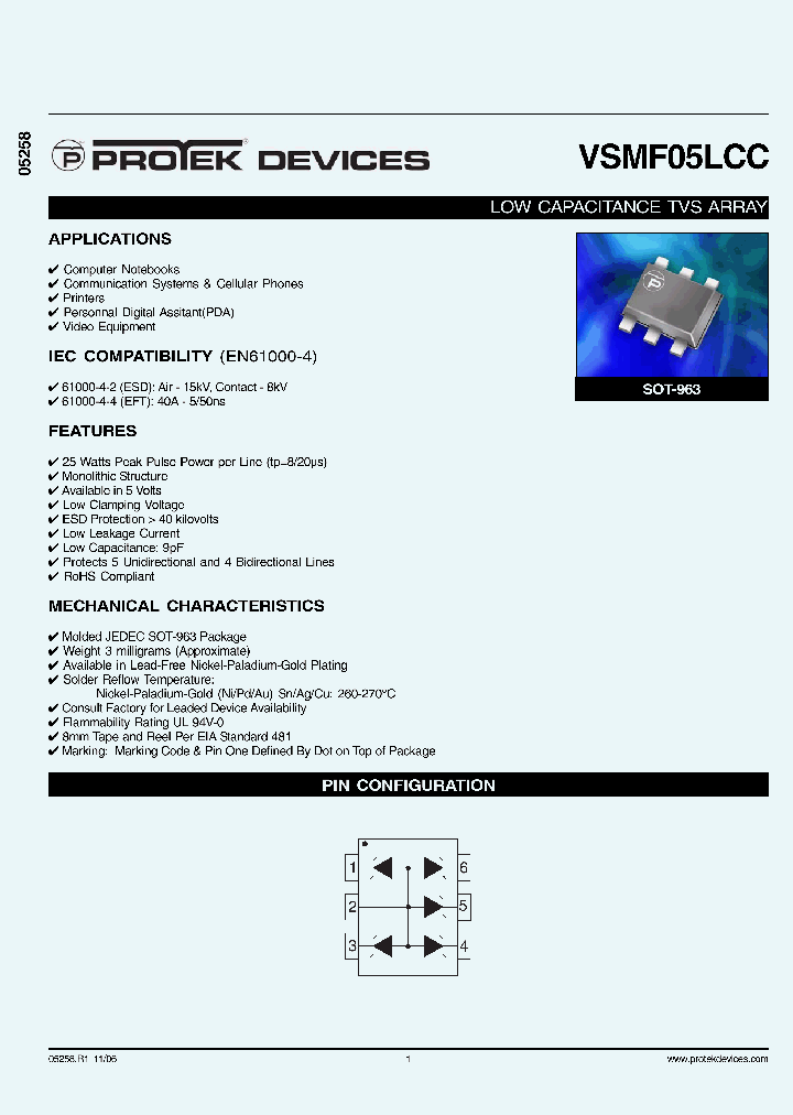 VSMF05LCC-P-T7_3949750.PDF Datasheet