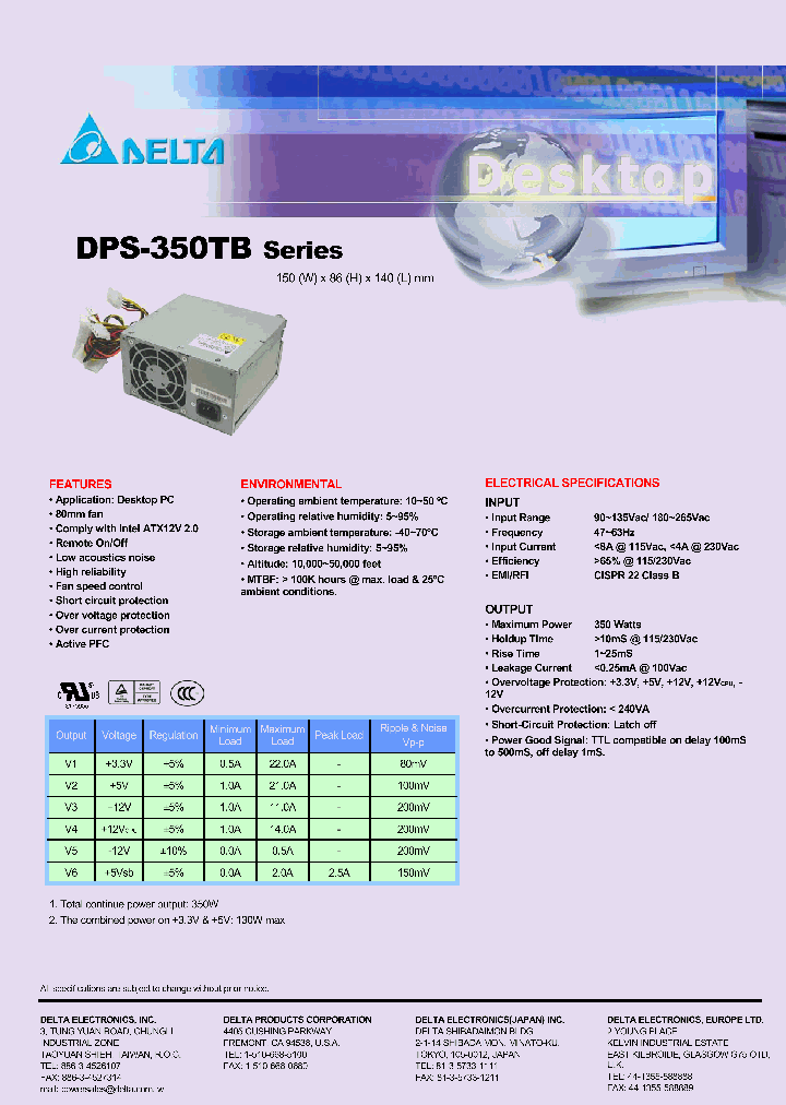 DPS-350TB_3983115.PDF Datasheet