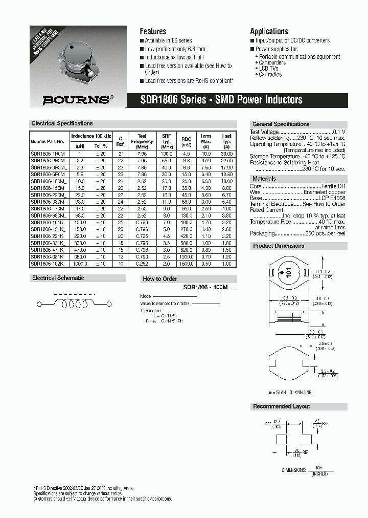 SDR1806-5R6M_3992477.PDF Datasheet