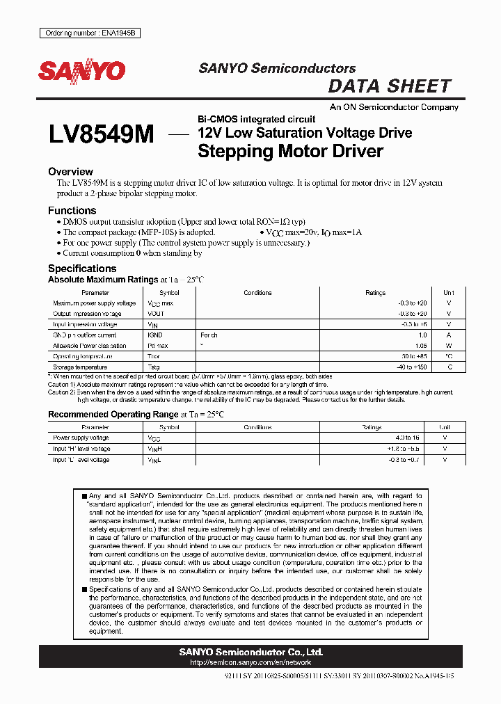 LV8549M_4182242.PDF Datasheet