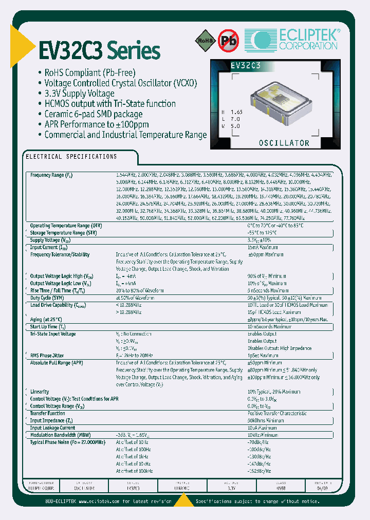 EV32C3B3A1-40000M_4001321.PDF Datasheet