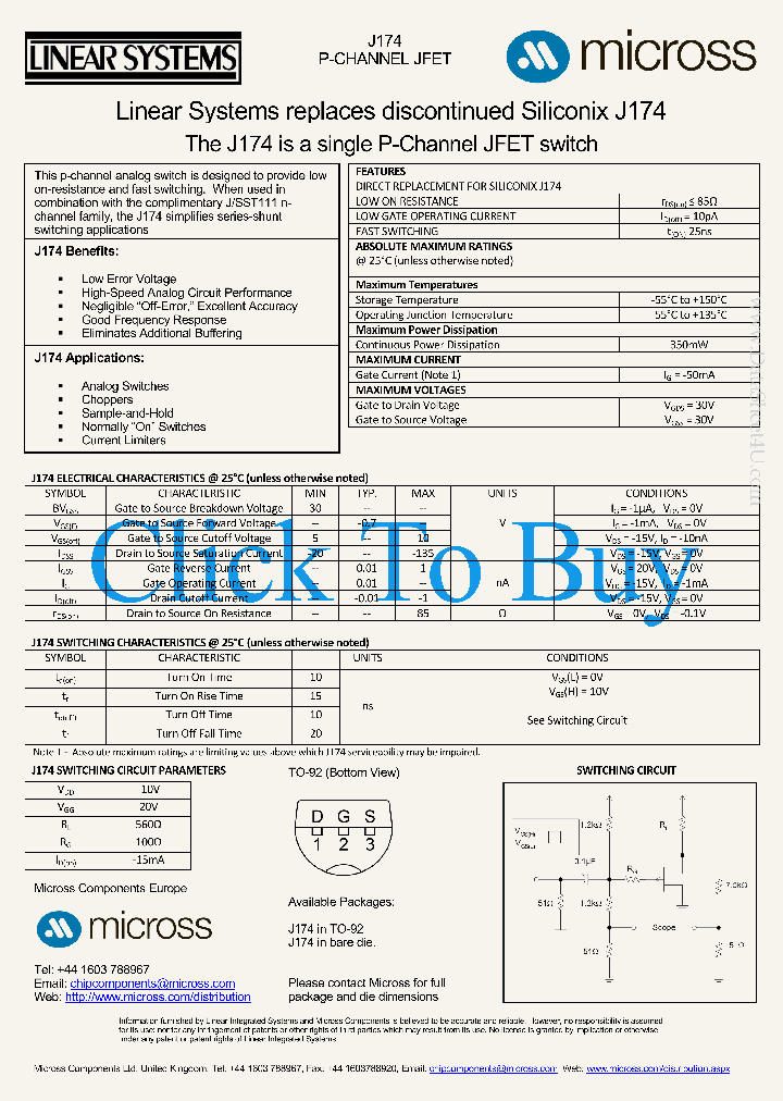J174_4182742.PDF Datasheet Download