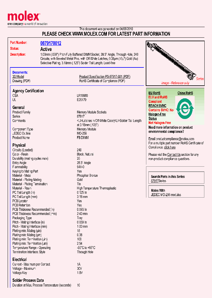 87917-0012_4185318.PDF Datasheet