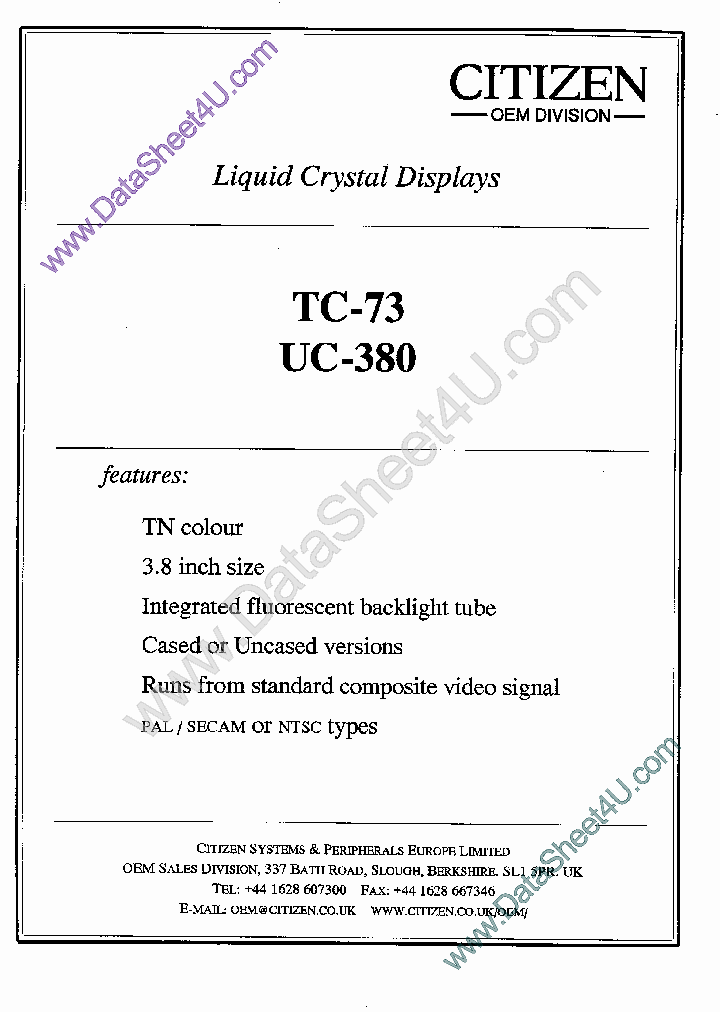 TC73_4187250.PDF Datasheet