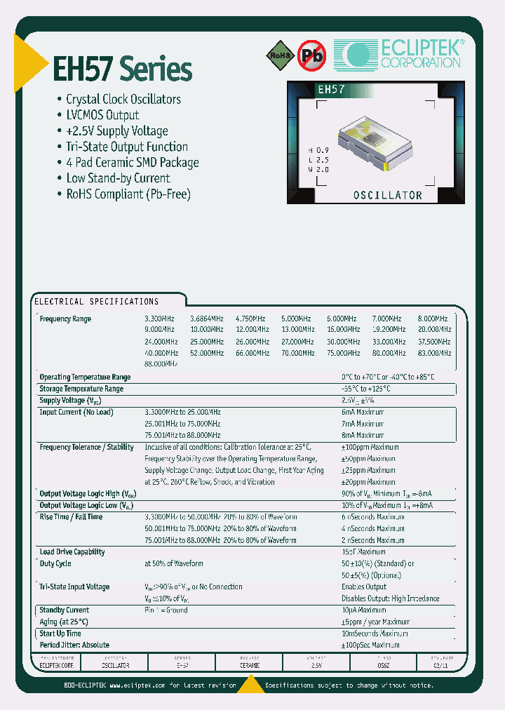 EH5700TS-3300M_4071516.PDF Datasheet