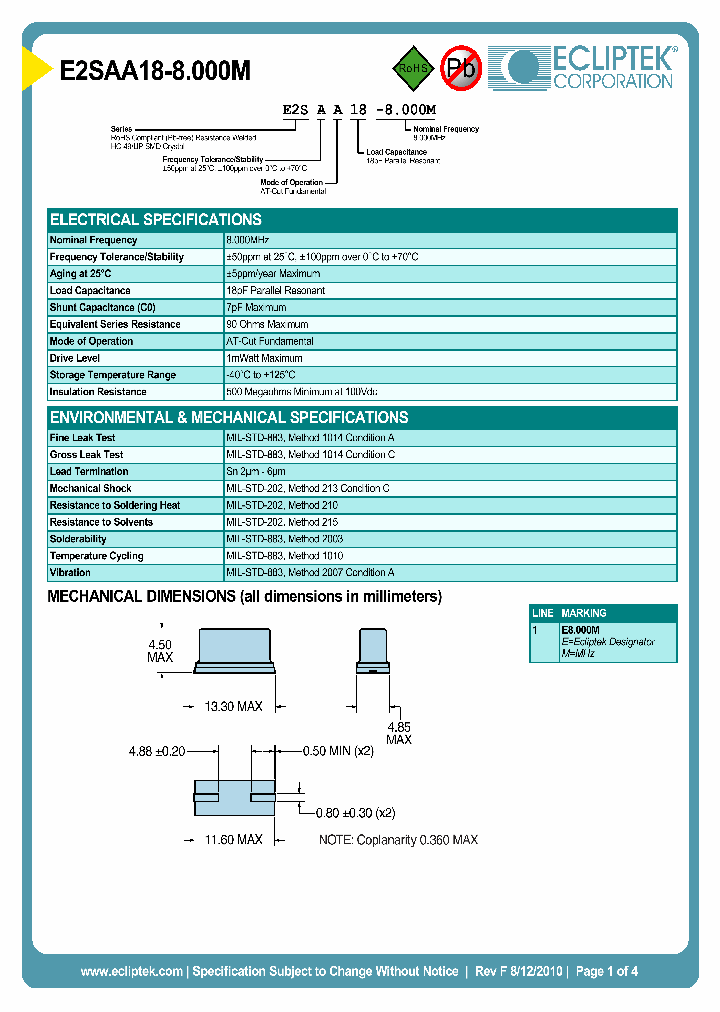 E2SAA18-8000M_4085063.PDF Datasheet