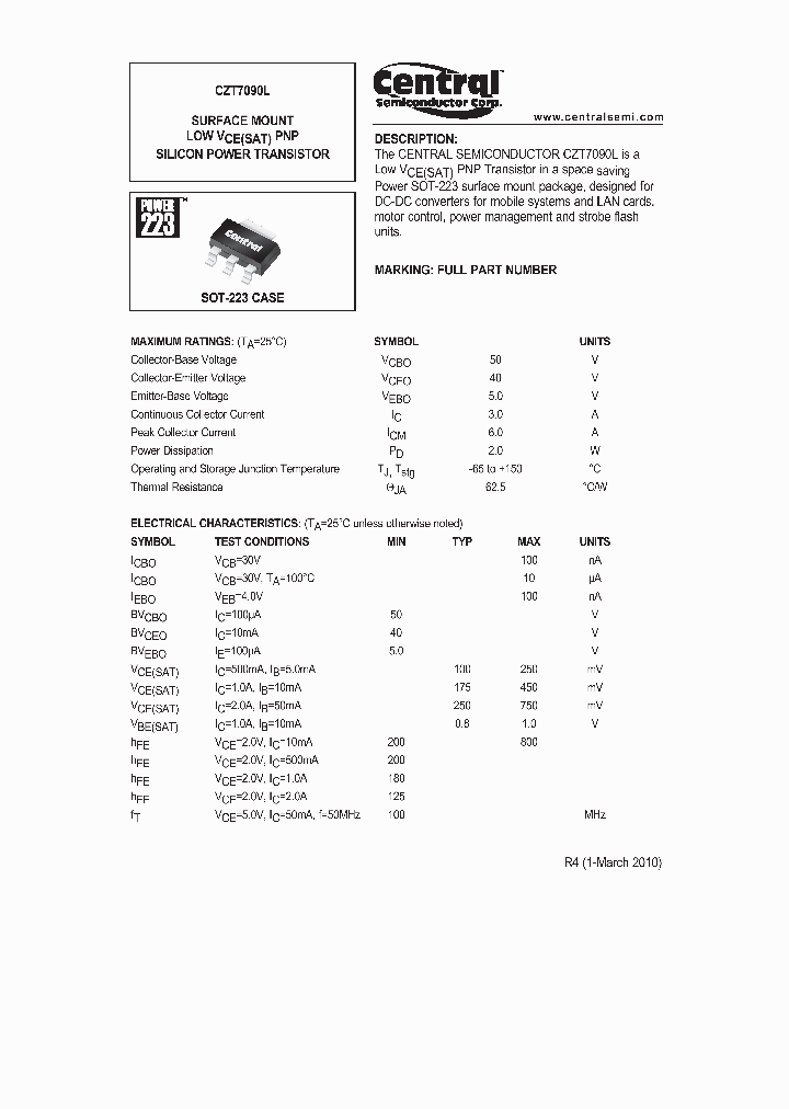 CZT7090L10_4226364.PDF Datasheet
