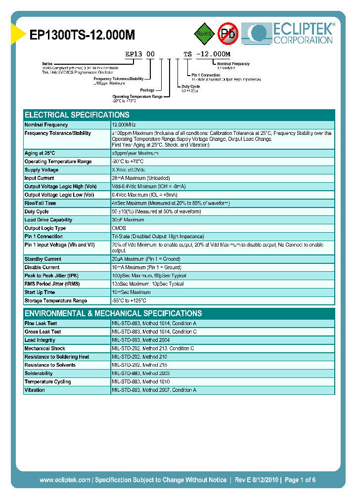 EP1300TS-12000M_4117581.PDF Datasheet