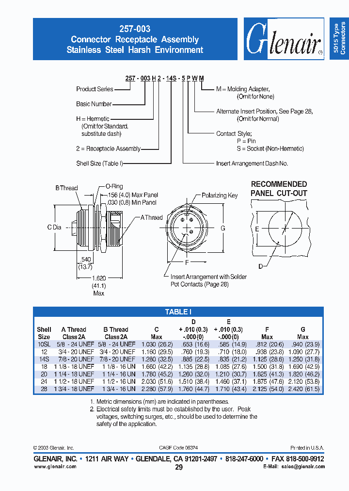 257-003-6-14S-5PM_4163620.PDF Datasheet