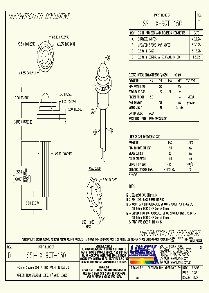 SSI-LXH9GT-150_4178124.PDF Datasheet