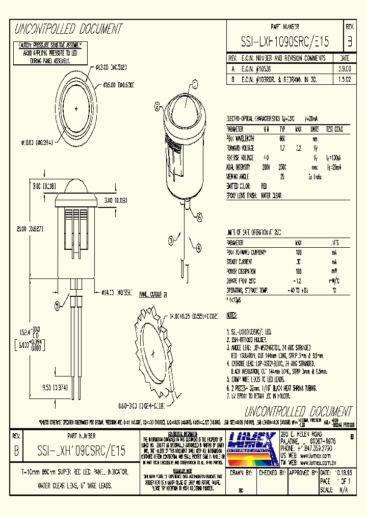 SSI-LXH1090SRCE15_4178084.PDF Datasheet