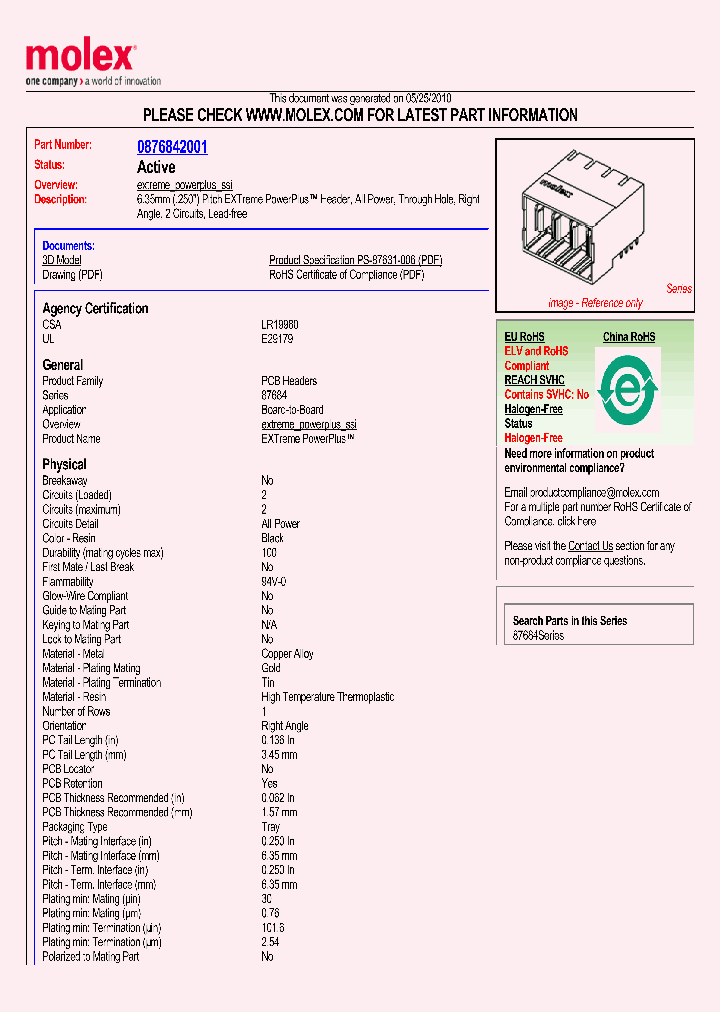 87684-2001_4246772.PDF Datasheet