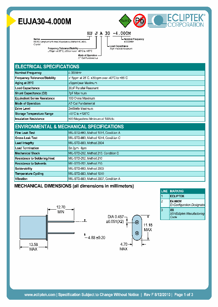 EUJA30-4000M_4188298.PDF Datasheet