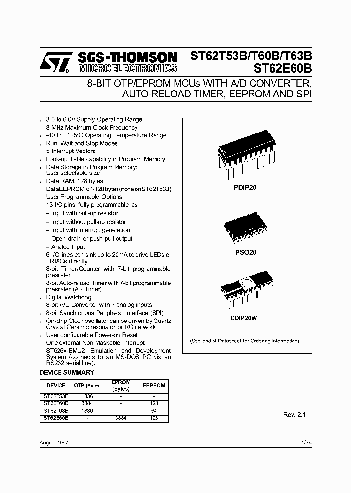 ST62T63BM6_4184377.PDF Datasheet