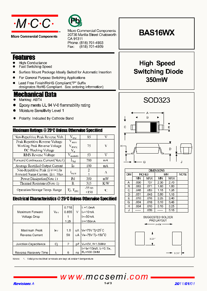 BAS16WX-TP_4203370.PDF Datasheet