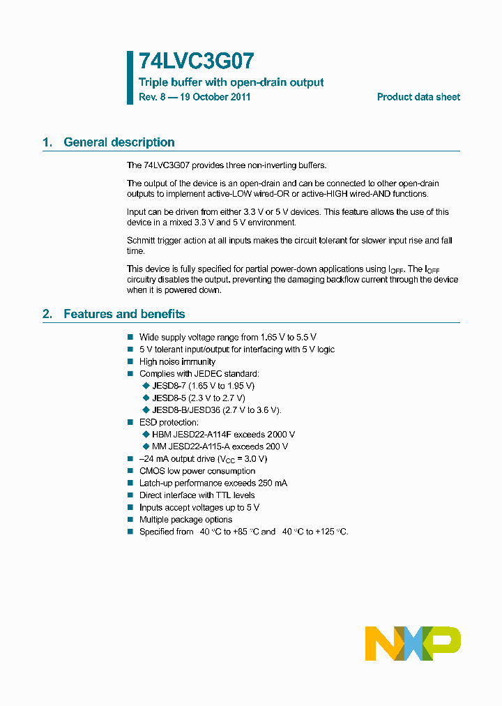 74LVC3G07GT_4206203.PDF Datasheet