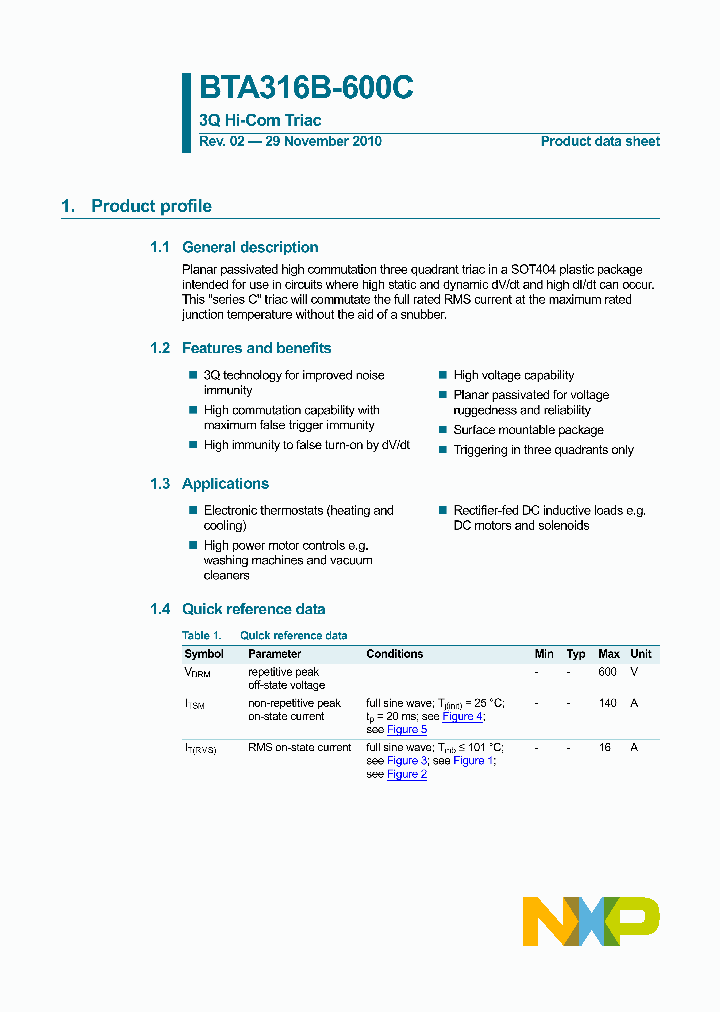 BTA316B-600C_4210487.PDF Datasheet