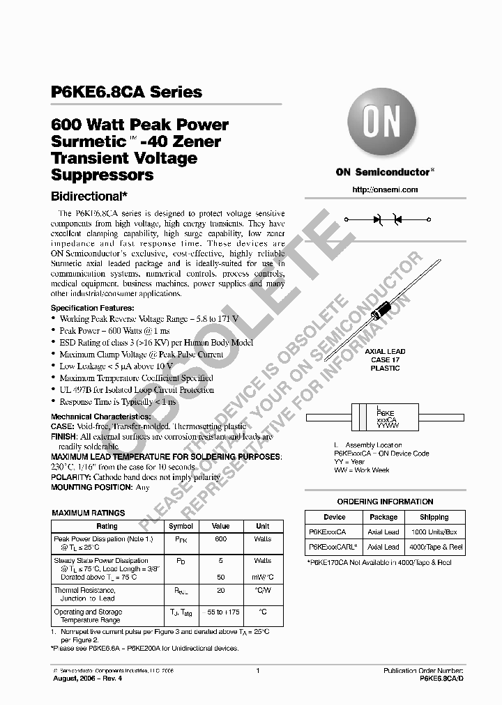 P6KEXXXCA_4222504.PDF Datasheet