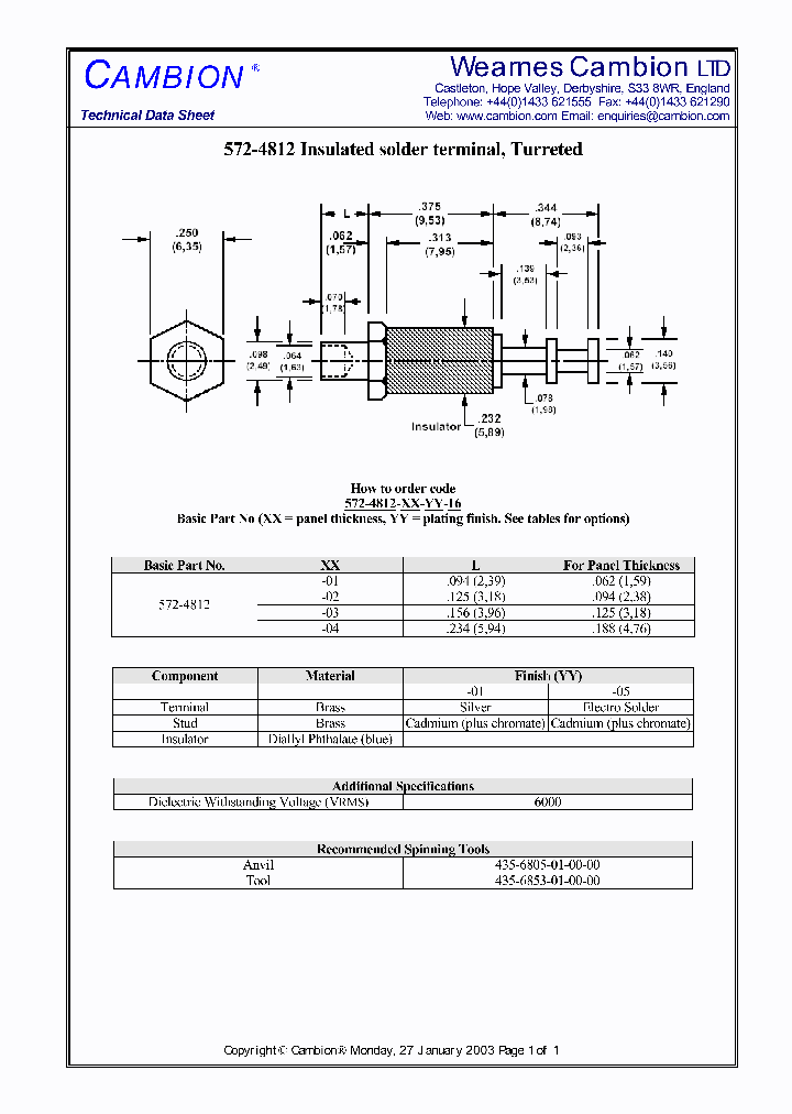 572-4812_4272538.PDF Datasheet Download --- IC-ON-LINE