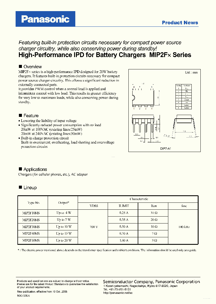 MIP2F10MS_4275596.PDF Datasheet