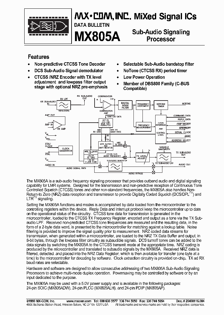 MX805A_4277092.PDF Datasheet