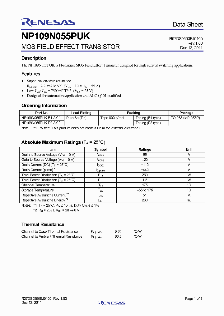 NP109N055PUK-E2-AY_4279585.PDF Datasheet