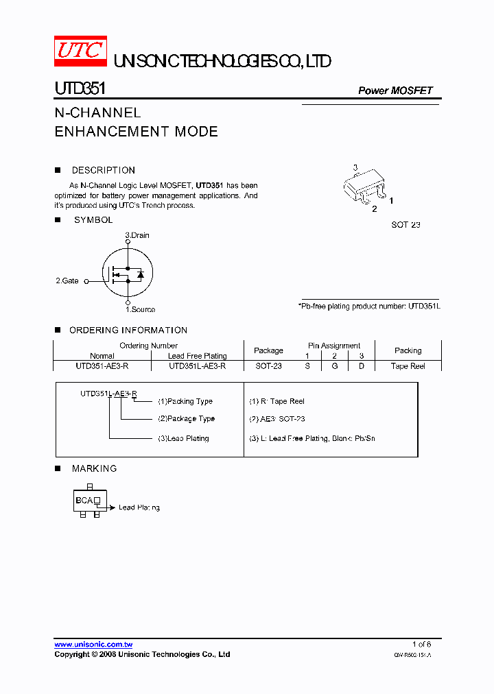 UTD351-AE3-R_4305174.PDF Datasheet