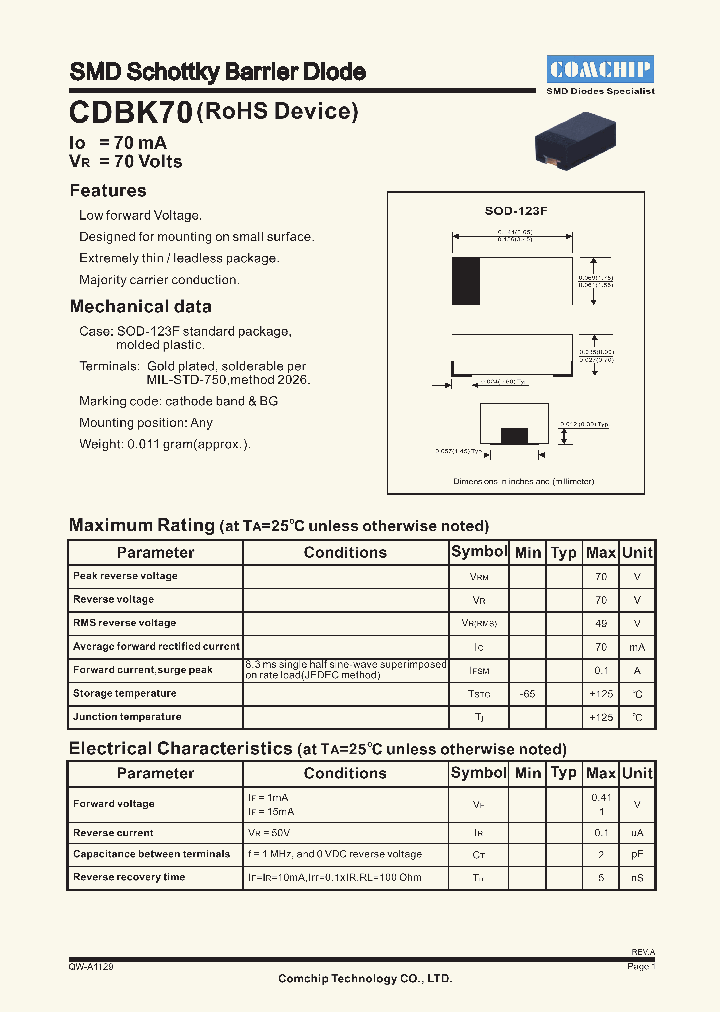 CDBK70_4309716.PDF Datasheet