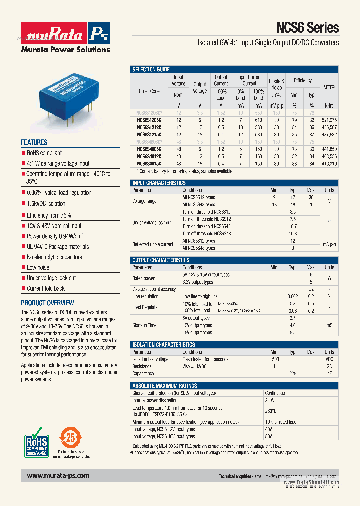 NCS6_4317949.PDF Datasheet